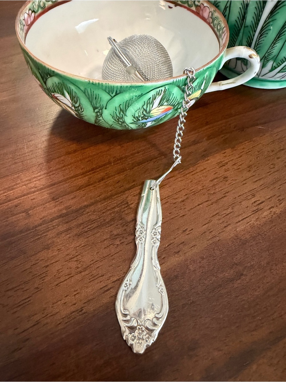 Upcycled Silverware Tea Infuser